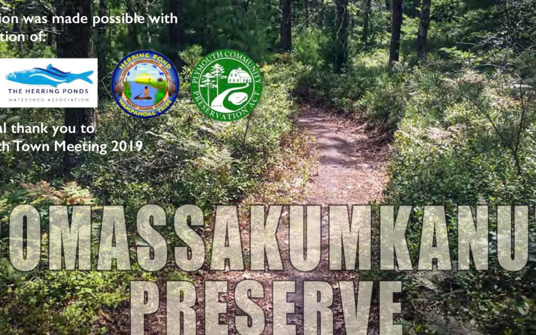 Plymouth Hosting Ribbon-Cutting for Comassakumkanut Preserve