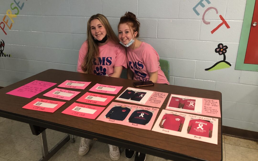Rockland Student Councils Organizing Pink Out Day for Breast Cancer Awareness