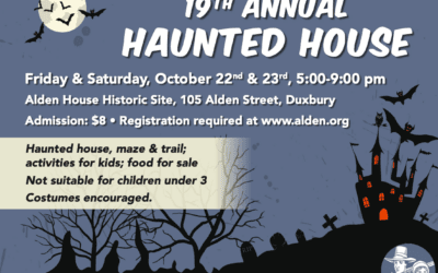 19th Annual Haunted House at the Alden House in Duxbury