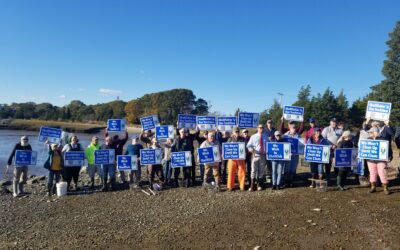 Shellfish Sit-In Held in Scituate to Protest Closure of North and South River Clam Flats