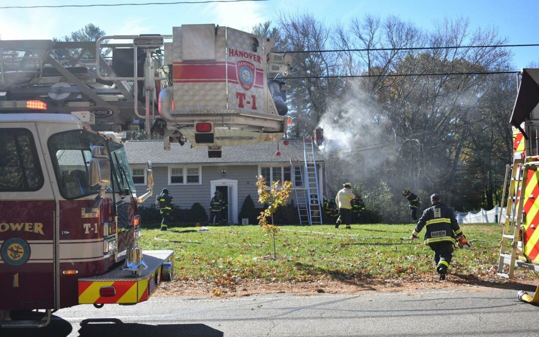 Crews Repond To Fire On Cedar St. In Hanover