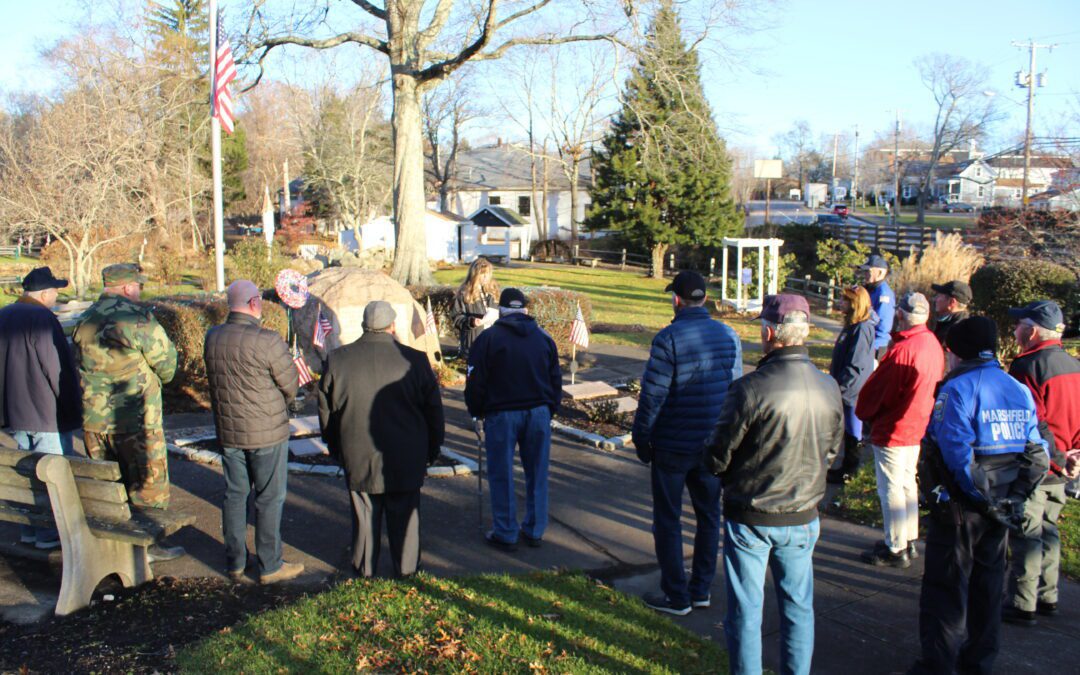 Pearl Harbor Remembrance Ceremony Held in Marshfield