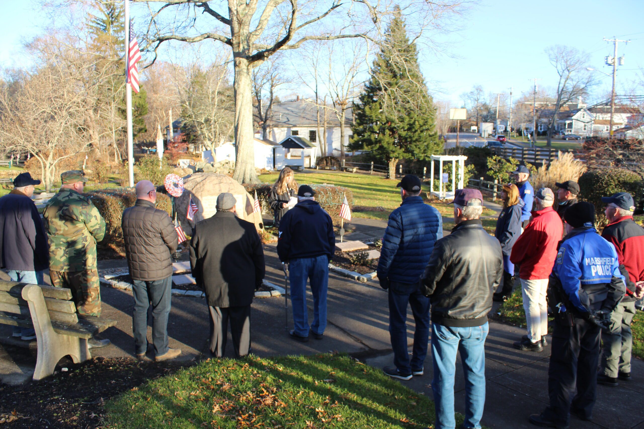 marshfield pearl harbor ceremony