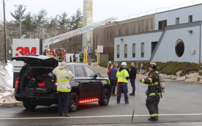 Numerous Towns Respond to Fire at Rockland 3M Facility