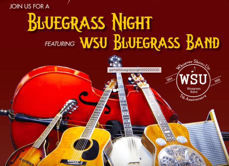 Bluegrass Night with WSU Bluegrass Band in Scituate