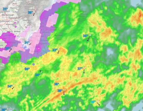 Meteorologist Says To Stay Home As Storm Rolls Through Area | WATD 95.9 FM