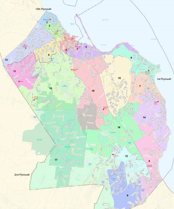 Plymouth Voting Precincts Expand to 18, All Town Meeting Members on May Election Ballot