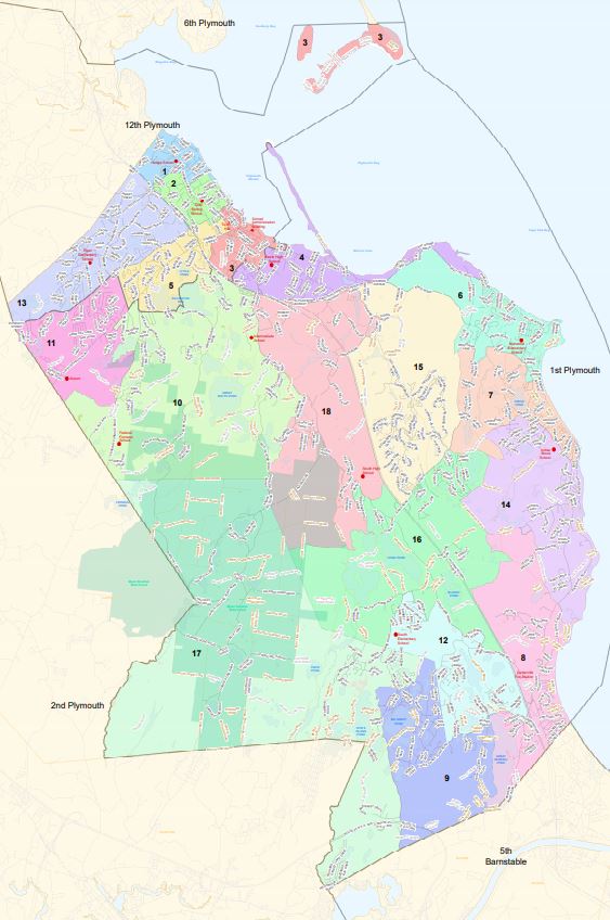 Plymouth Voting Precincts Expand to 18, All Town Meeting Members on May ...