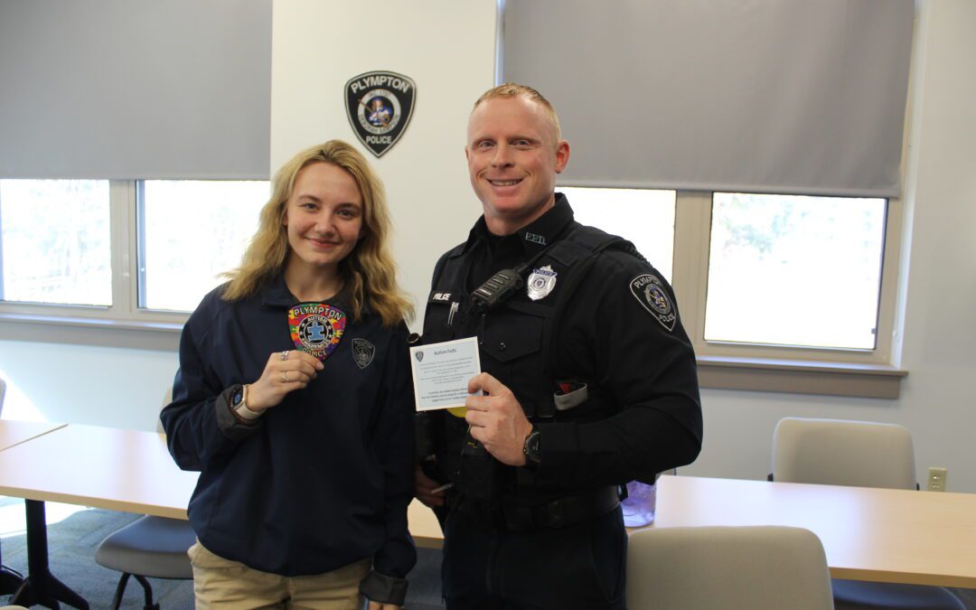 Plympton Police Selling Patches for Autism Awareness