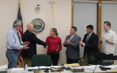 Marshfield Selectmen Recognize Resident after 911 Call Led to Rescue of Three Fishermen