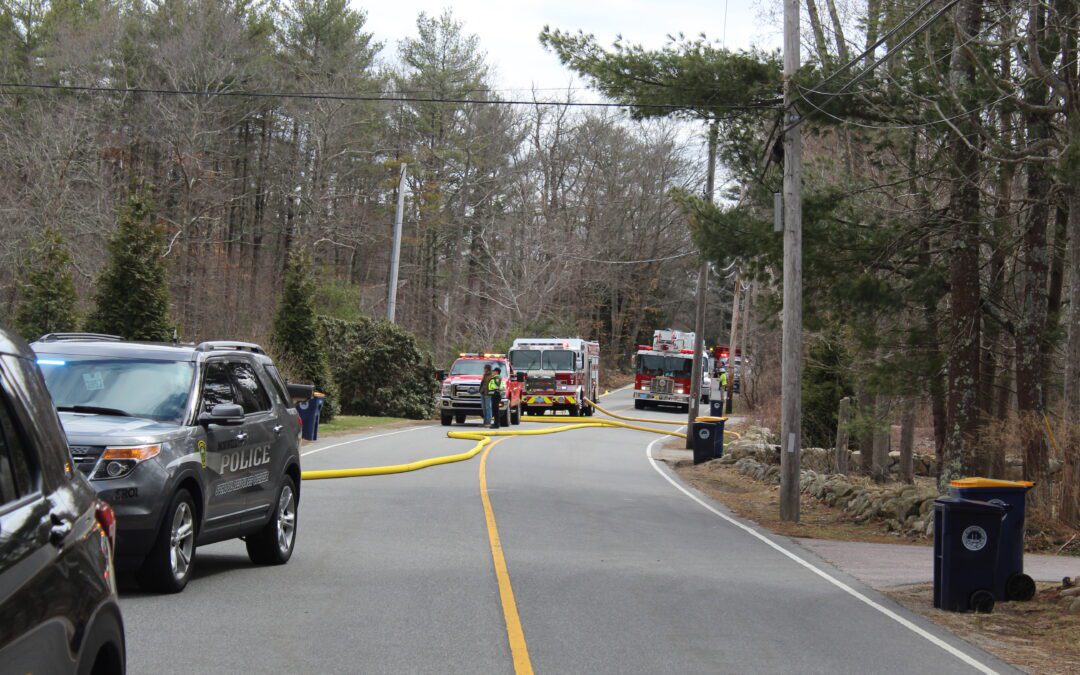 Norwell Fire Department Responds to Fire at Prospect Street Home