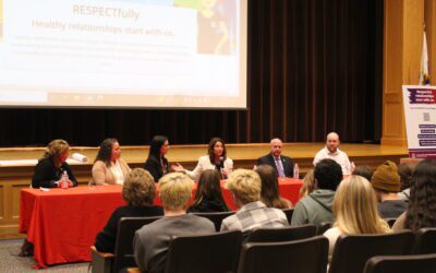 Lt. Governor Karyn Polito Joins Whitman-Hanson Students for White Ribbon Day