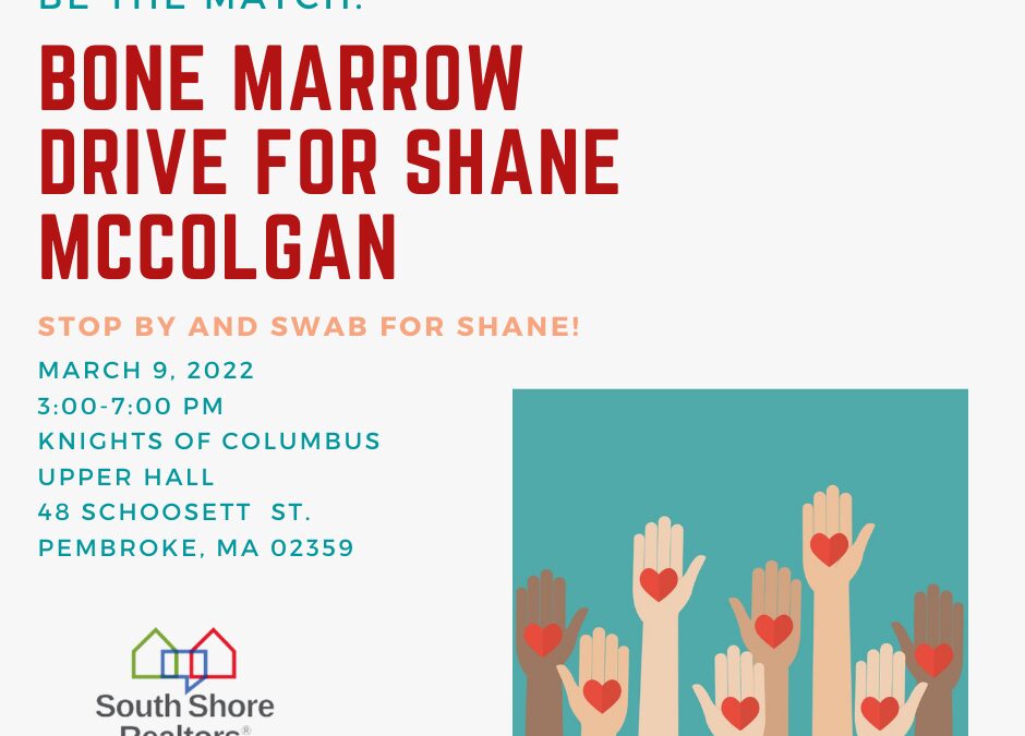 Bone Marrow Drive for Shane McColgan