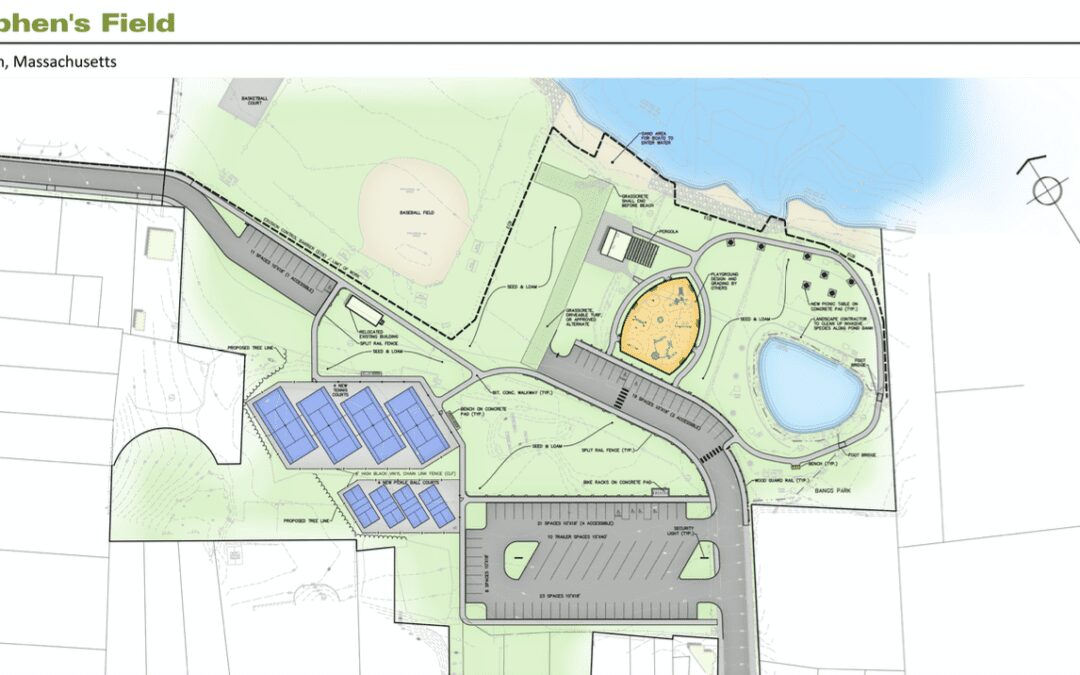 Two Articles Will Give a Face Lift to Stephen’s Field and a Dredging to Jenney Pond