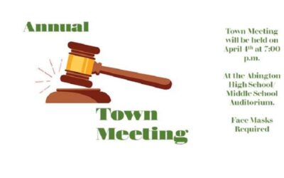 Abington To Hold Special And Annual Town Meeting