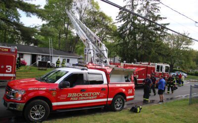 Five Adults, One Child Displaced after Fire Spreads to Brockton Homes