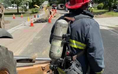 Ruptured Gas Line In Hanover