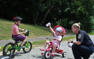 Pembroke Police Rewarding Good Behavior with Ice Cream Tickets