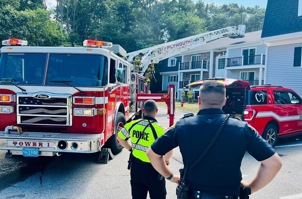 Crews Called To Fire At Plymouth Condo Complex