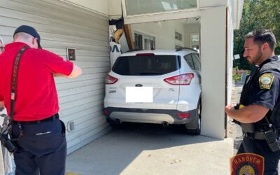 Vehicle Drives Into Norwell Post Office