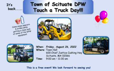Touch-a-Truck at the Scituate Town Hall Returns on August 26th