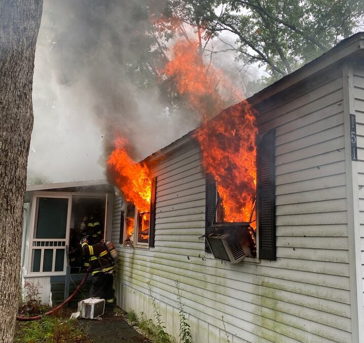 Fire in Wareham Damages Home, One Resident Displaced