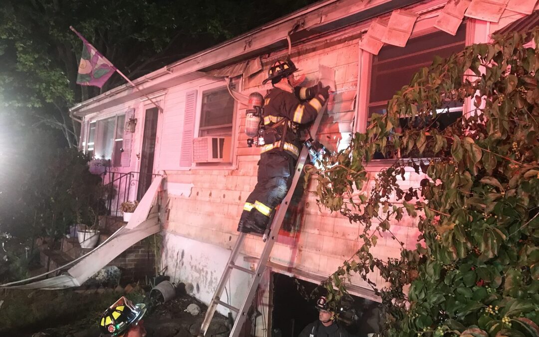 Firefighter Sent To Hospital After Wareham Fire