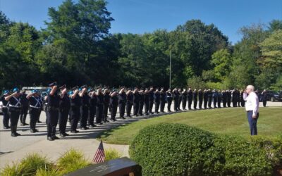 Ceremony Held for Retirement of Rockland Police Chief John Llewellyn