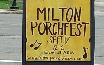 Milton Porchfest To Take Place This Saturday