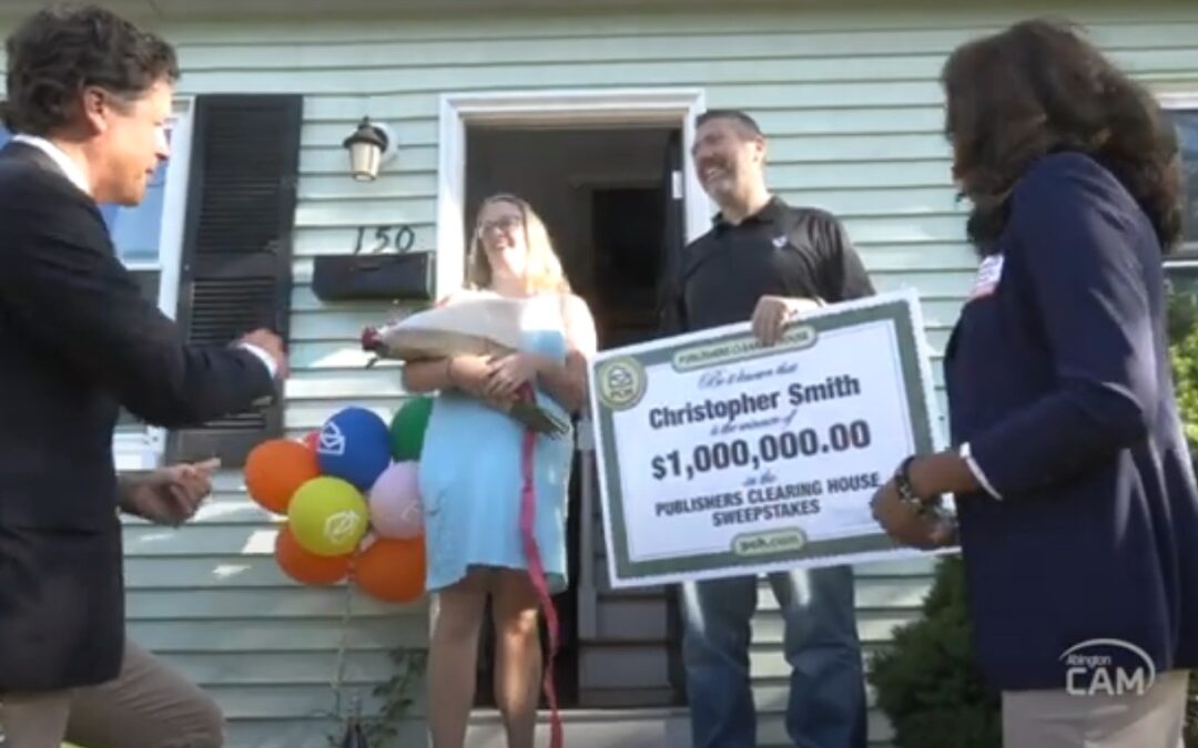 Abington Man Wins $1 Million From Publishers Clearing House