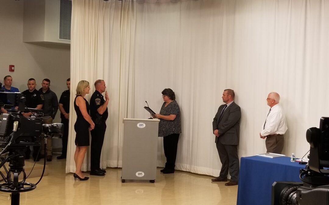 Nick Zeoli Sworn in as New Rockland Police Chief