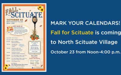 Fall for Scituate Event October 23rd