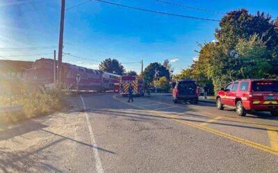 Commuter Train Fire In Hanson