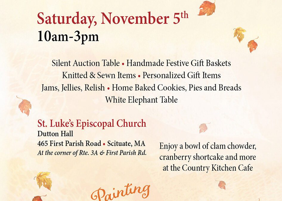 Annual Harvest Fair at St. Luke’s in Scituate