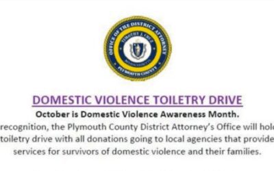 Toiletry Drive in Recognition of Domestic Violence Awareness Month