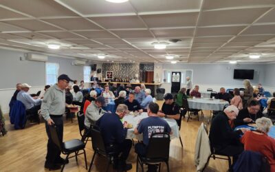 Plympton Fire, Police, CERT Treat Seniors to Thanksgiving Lunch