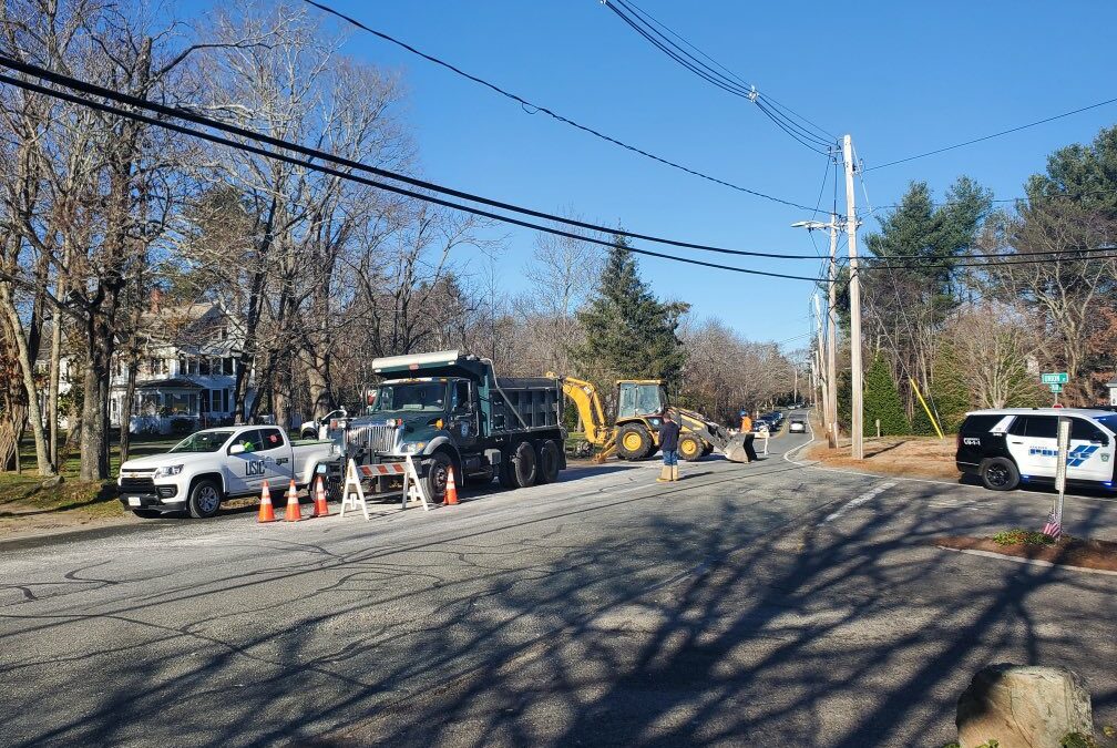 Water Main Break In Hanover