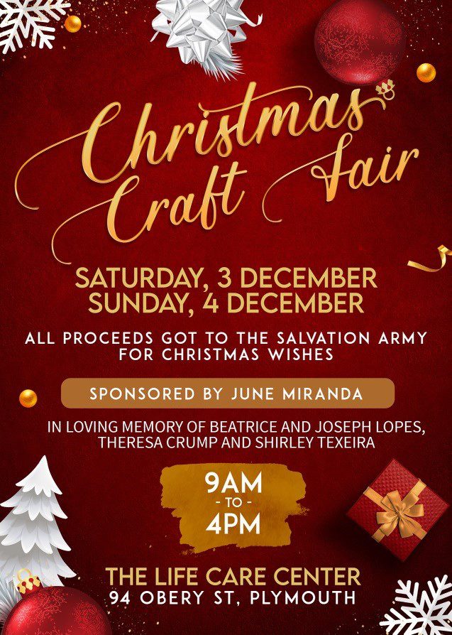 Christmas Craft Fair in Plymouth WATD 95.9 FM