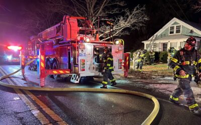 Crews In Duxbury Respond To Overnight Crash, Fire