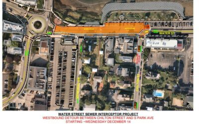 Detours, Parking Restrictions Expected Along Water Street in Plymouth Due to Sewer Project