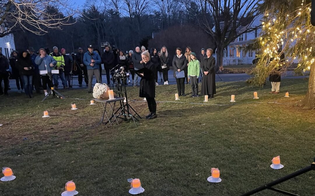 Cohasset Vigil for Missing Resident Held on Thursday Evening