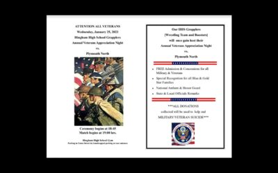 Veterans Appreciation Night To Take Place At Hingham High School