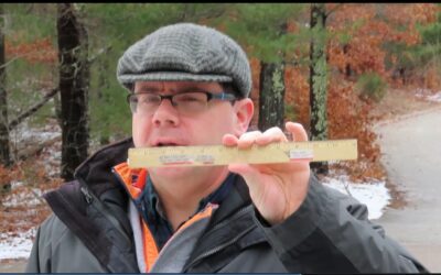 Ye Olde WATD Ruler Gets Nor’easter Snow Totals