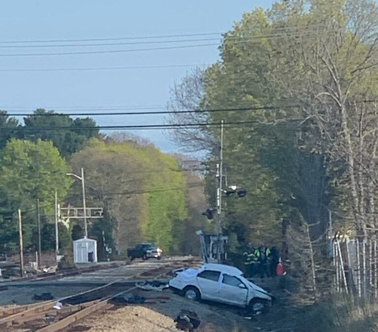 One Person Killed after MBTA Train Collides with Vehicle in Abington
