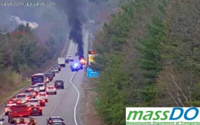 No Injuries Reported After Route 3 Vehicle Fire