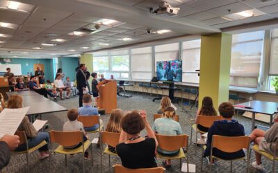 Cohasset Students Beam Questions to NASA Astronaut Aboard International Space Station