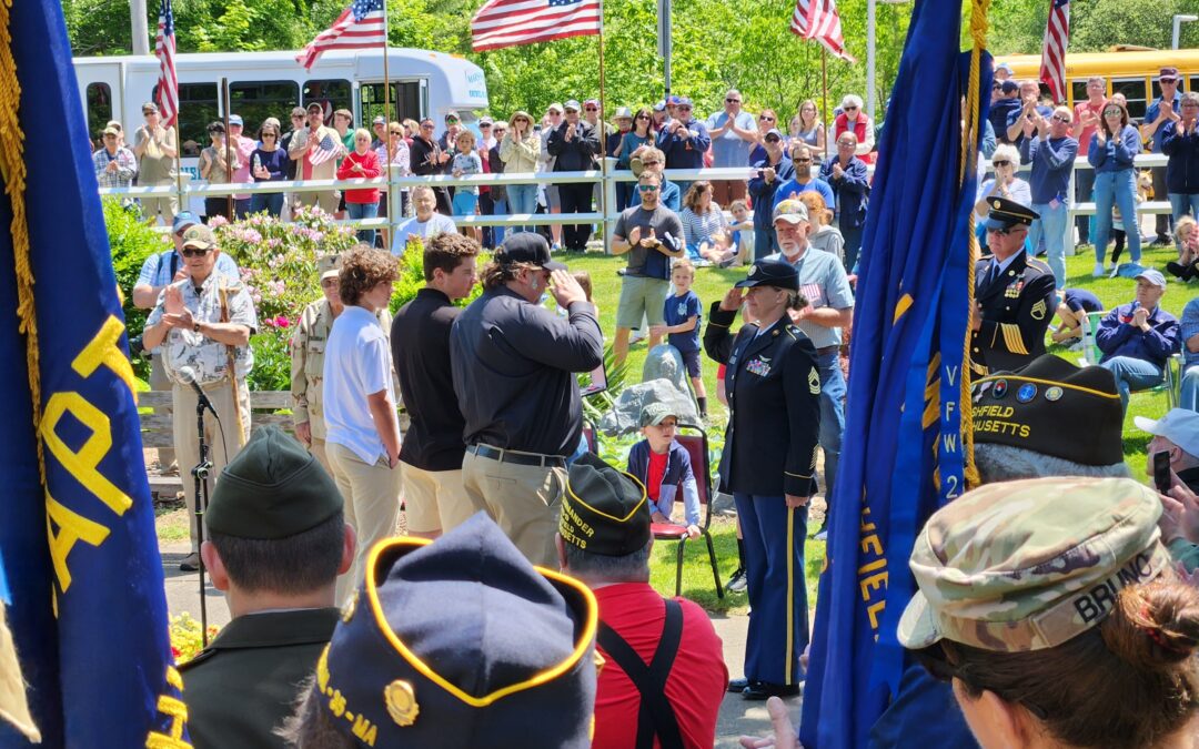 Marshfield Honors Fallen Heroes During Memorial Day Ceremonies