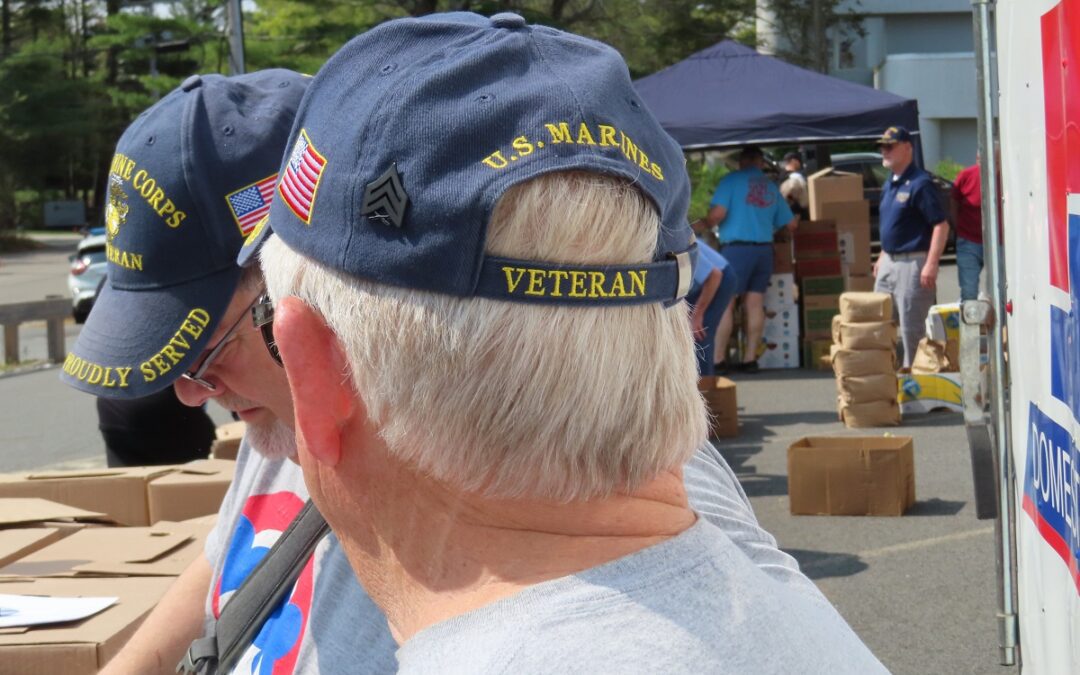 Scenes From May 11th Veterans Food Drive Thru