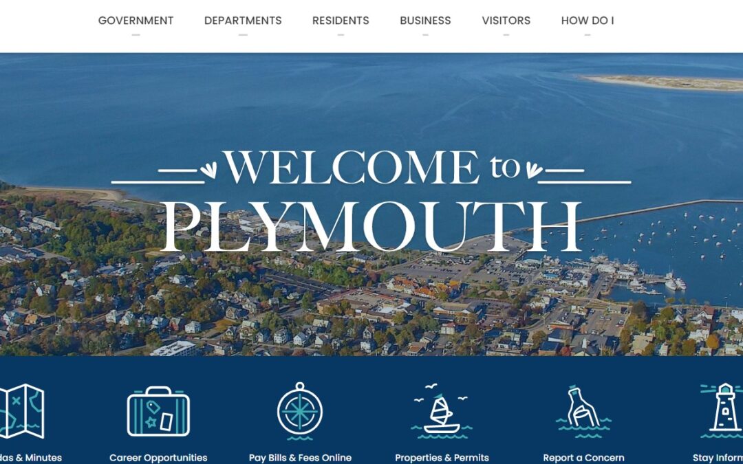 Newly Designed Plymouth Town Website Debuts to Rave Reviews