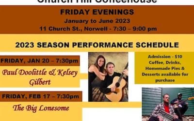 Church Hill Coffeehouse in Norwell to Host Joel Cage